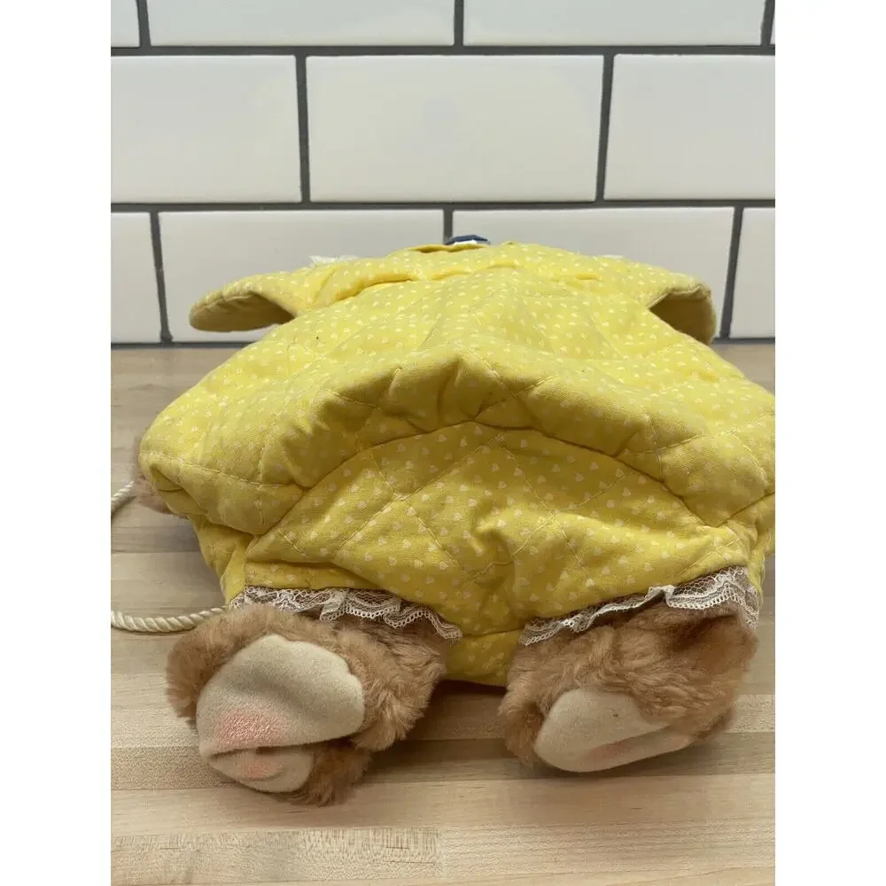 Vintage Galoob Sweet Secrets Purse Pal Yellow Dog Puppy‎
